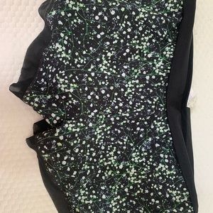 floral gym shorts NWOT